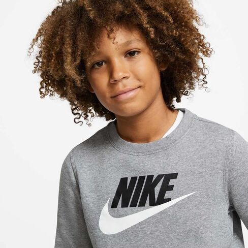 Nike Boys' Sportswear Club + Hbr Crew 2 Tee (Little Big Kids) in Saudi Arabia