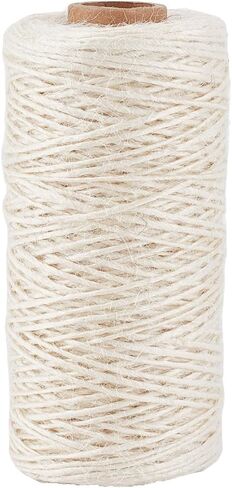 328 Feet/100M 1mm Jute Twine String Garden Rope Jute Cord 1 Ply Sea Green Craft Jewelry Beading Cord Thread for Bracelets Braiding Gift Wrapping Decoration Gardening Climbing Plant Crafts in Kuwait