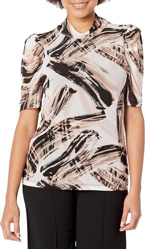 Women's Half Sleeve Crew Neck Blouse in Saudi Arabia
