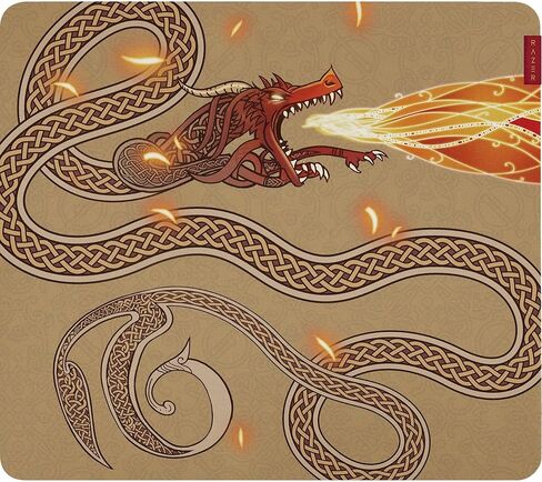 Razer Gigantus V2 Cloth Gaming Mouse Pad (Medium): Textured MicroWeave Cloth Surface - Thick, High-Density Rubber Foam - Non Slip Base - Hello Kitty & Friends Edition in Kuwait