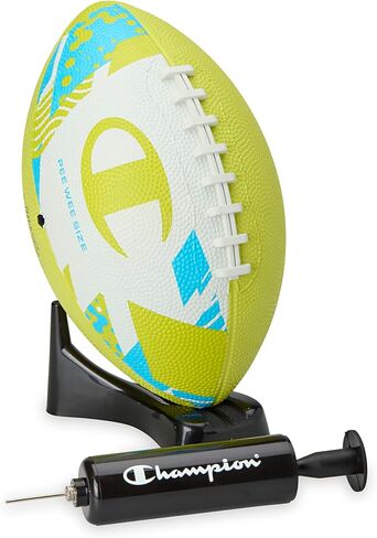 بطل كرة القدم ، كرة القدم في جميع الأحوال الجوية ، والقبضة المحسنة ، والغطاء المطاطي المتين والأربطة المقولبة ، للرياضة والتدريب في الهواء الطلق ، تشمل 6 مضخات الكرة in Kuwait