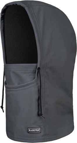 BLACKSTRAP Camber Hood Therma Dual Layer Adjustable Balaclava Ski Mask, Over or Under Helmet Compatible, Adult Unisex, One Size Fits All, Overcast Teal in Saudi Arabia