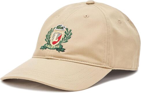 Lacoste Unisex-Adult Adjustable Embroidered Twill Cap in Saudi Arabia
