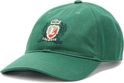 Lacoste Unisex-Adult Adjustable Embroidered Twill Cap in Saudi Arabia