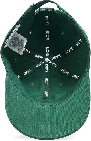 Lacoste Unisex-Adult Adjustable Embroidered Twill Cap in Saudi Arabia