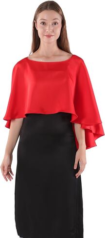 Shawls and Wraps for Evening Dress Stain Capelets for women Elegant shawl Wraps Wedding Cape Cover Up in Saudi Arabia