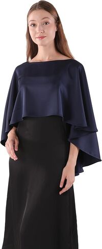 Shawls and Wraps for Evening Dress Stain Capelets for women Elegant shawl Wraps Wedding Cape Cover Up in Saudi Arabia