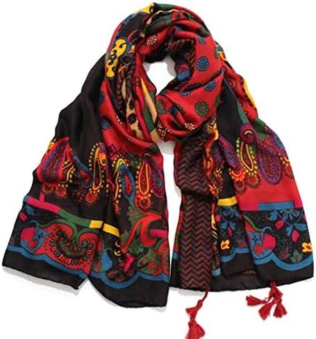 Scarf Shawl Scarves Wraps Women Scarf Viscose Shawl Scarfs Premium Fashion Scarves Long Shawl Wraps Soft Scarf for Women Ladies Bandana Fashion Wrap Shawl Fall Winter Gift in Saudi Arabia