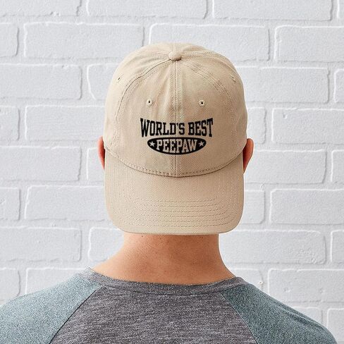 قبعة بيسبول الأفضل في العالم من CafePress قابلة للتعديل in Saudi Arabia
