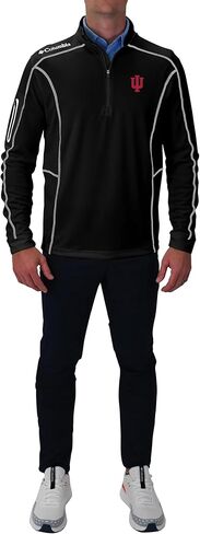 Columbia Indiana Univ Golf Men's Lightweight Casual Golf Shotgun Pullover in Saudi Arabia