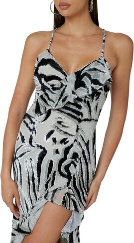 Guess Womens Lydie Spaghetti Long Dress in Saudi Arabia
