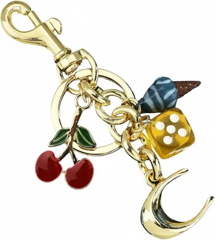 Cute Keychain Luxury Flower Bag Charms Purse: Key Chains Women Handbags - Car keyrings - Fashion enthusiasts in Saudi Arabia