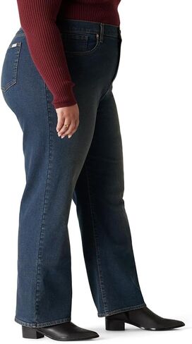 Levi Strauss Signature Gold Womens Heritage High-Rise Loose Straight Jeans (Also Available in Plus Size) in Saudi Arabia
