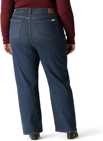 Levi Strauss Signature Gold Womens Heritage High-Rise Loose Straight Jeans (Also Available in Plus Size) in Saudi Arabia
