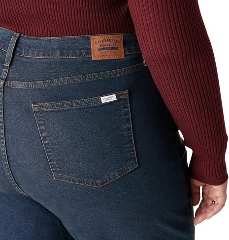 Levi Strauss Signature Gold Womens Heritage High-Rise Loose Straight Jeans (Also Available in Plus Size) in Saudi Arabia