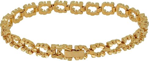 أساور للسيدات من LIFETIME JEWELRY مقطوعة بالألماس ومطلية بالذهب عيار 24 قيراط in Kuwait