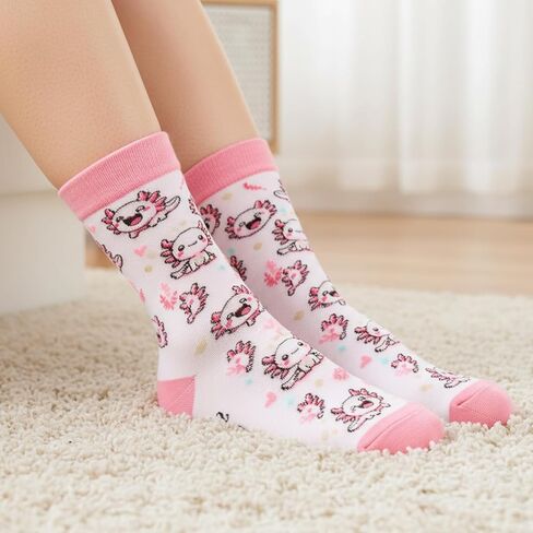 French Bulldog German Shepherd Pug Axolotl Socks Gifts for Women Pet Dog Owners Christmas Valentines Gifts in Saudi Arabia