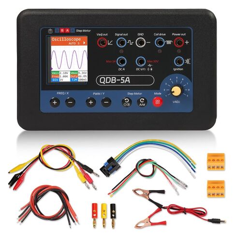 QDB-3A Ignition Coil Tester, Automobile Actuator Drive Detector, Drive Fault Tester - Test Including Injector Solenoid Valves Idle Stepping Instrument Urea Pump Motors Ignition Coitester in Kuwait
