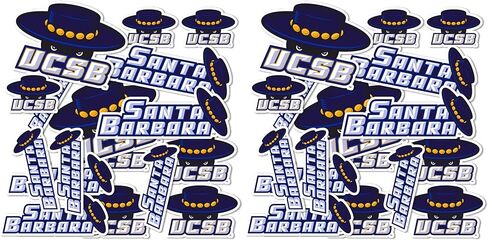 Desert Cactus University of California Santa Barbara UCSB Gauchos Stickers Vinyl Decals Laptop Water Bottle Car Scrapbook T1 (Type 1-1) in Kuwait
