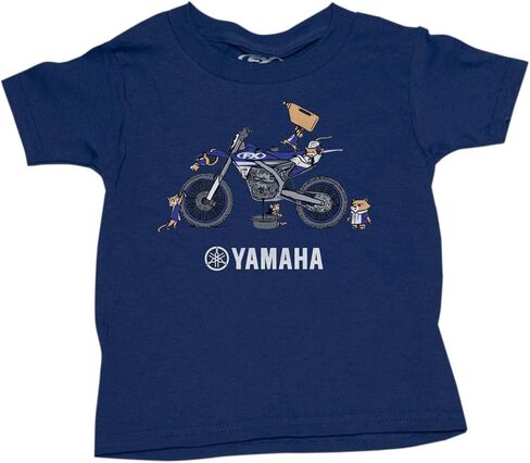Factory Effex Yamaha Pit Crew Toddler T-Shirts Navy 3T Blue Navy in Saudi Arabia
