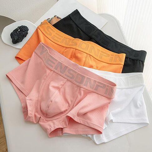 1-Pack Men’s Modal Boxer Briefs, Soft Breathable Underwear with Elastic Waistband, Comfortable Stretch Shorts for Daily Wear in Saudi Arabia