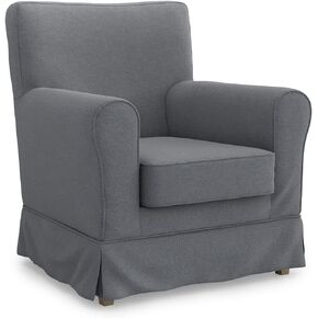 Jennylund Chair Cover Replacement for IKEA Ektorp Jennylund Chair Cover, Jennylund Armchair Cover, Jennylund Slipcover Only(Titanium Grey) in Kuwait