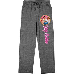 Golden Girls Stay Golden Men's Black Heather Gray Sleep Pajama Pants in Kuwait