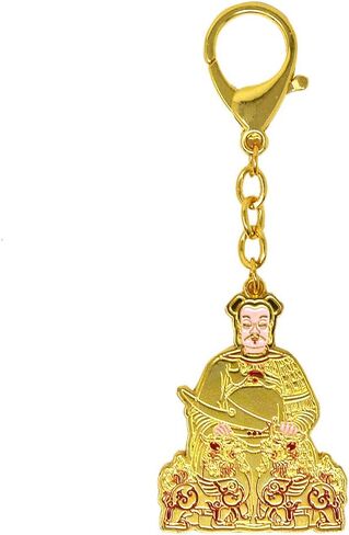 Fengshuibringluck Feng Shui Tai Sui Keychain Year of the Rat Amulet Keychain in Saudi Arabia