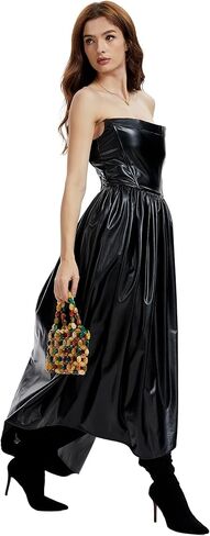 Miuco Women Multicolor Stone look Acrylic Beaded Handbag Handmade Woven Tote Bag Vintage Boho Beach Clutch for Wedding Party in Saudi Arabia