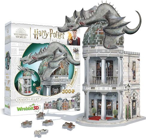 أزيز معالج Weasleys المحدودة ذات الإصدار المحدود مع اللغز Mini Anglia wrebbit3d للمراهقين والبالغين | 309 قطع الألغاز الرقصية الحقيقية | هدية رائعة للمدرسة لعشاق هاري بوتر in Kuwait