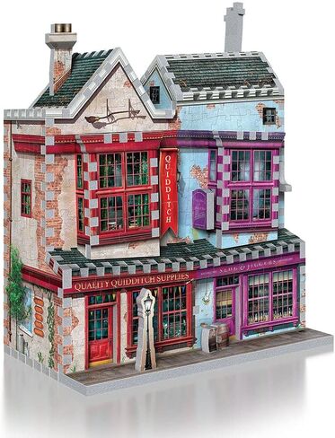 أزيز معالج Weasleys المحدودة ذات الإصدار المحدود مع اللغز Mini Anglia wrebbit3d للمراهقين والبالغين | 309 قطع الألغاز الرقصية الحقيقية | هدية رائعة للمدرسة لعشاق هاري بوتر in Kuwait