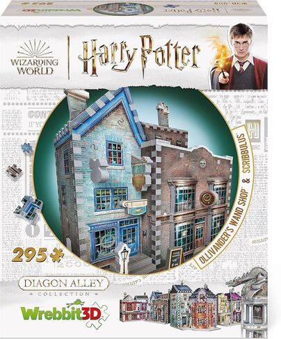 أزيز معالج Weasleys المحدودة ذات الإصدار المحدود مع اللغز Mini Anglia wrebbit3d للمراهقين والبالغين | 309 قطع الألغاز الرقصية الحقيقية | هدية رائعة للمدرسة لعشاق هاري بوتر in Kuwait
