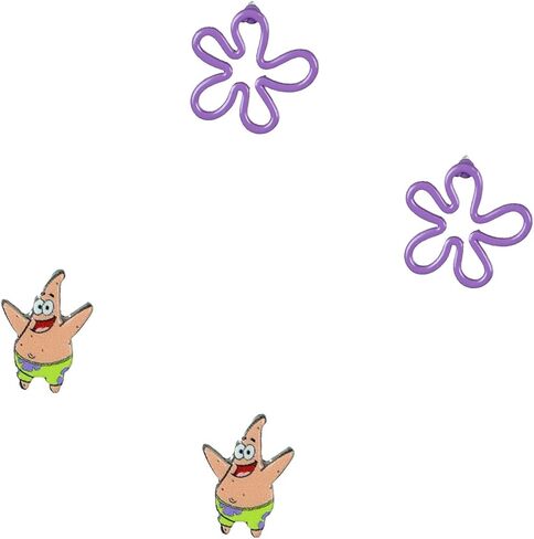 Nickelodeon SpongeBob SquarePants 6-Pairs Jewelry Stud Earring Set in Saudi Arabia
