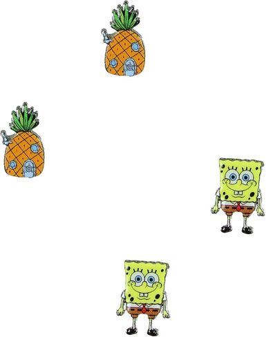 Nickelodeon SpongeBob SquarePants 6-Pairs Jewelry Stud Earring Set in Saudi Arabia