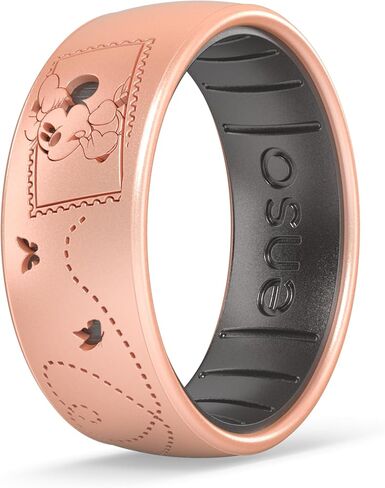 Enso Rings Etched Disney Collection - Classic Dualtone Silicone Ring - Mickey and Minnie in Saudi Arabia