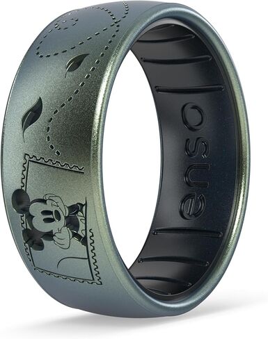 مجموعة Enso Rings Collection Disney - حلقة السيليكون الكلاسيكية Dualtone - Mickey و Minnie in Kuwait