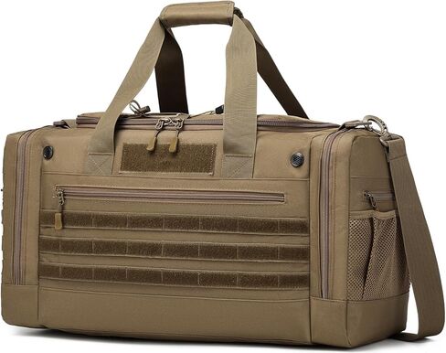 45L Large Duffle Bag for Men & Women, Tactical Military Duffle Bag for Travel Weekender, Gym Bag， Large Sports Bag for Hockey Football Baseball Soccer Basketball & Team Training，Black in Saudi Arabia