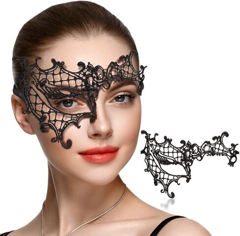 Masquerade Masks for Women Venetian Halloween Mask for Carnival Party Prom Ball in Kuwait