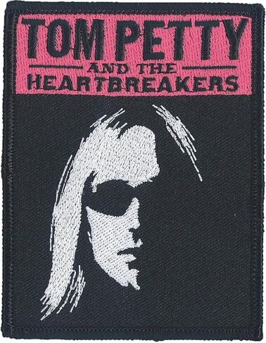 رقعة ملصق C&D Visionary Tom Petty، أسود، وردي in Saudi Arabia