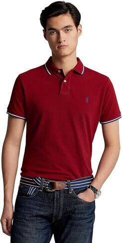 POLO RALPH LAUREN Men's Classic Fit Mesh Polo Shirt in Saudi Arabia