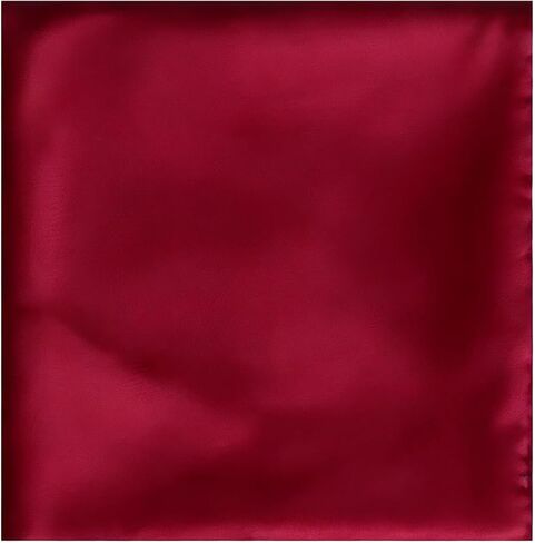 Mulberry Silk Pocket Squares for Men 22 Momme 100% Silk Handkerchief for Men 11"x11"- Suit Pocket Squares Solid Color in Saudi Arabia