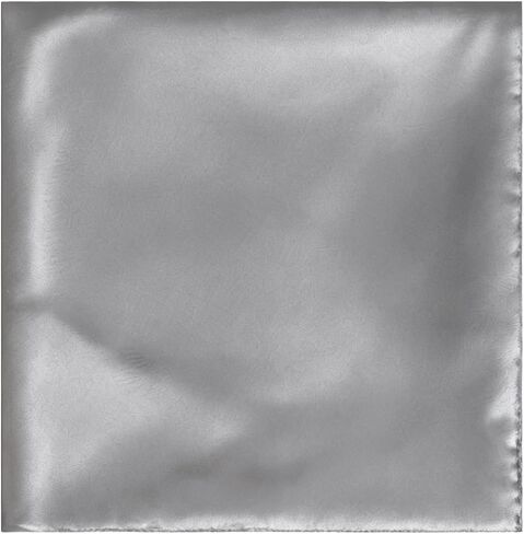 Mulberry Silk Pocket Squares for Men 22 Momme 100% Silk Handkerchief for Men 11"x11"- Suit Pocket Squares Solid Color in Saudi Arabia