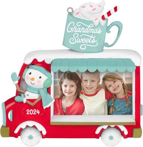Hallmark Keepsake Christmas Ornament 2025, Grandkids are So Sweet! Photo Frame, Gifts for Grandparents in Kuwait