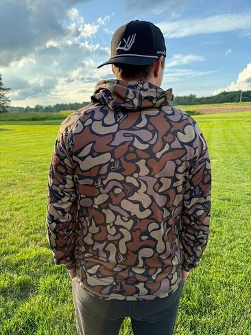 Whitetail Co. Dark Old Camo Lightweight Hoodie in Saudi Arabia