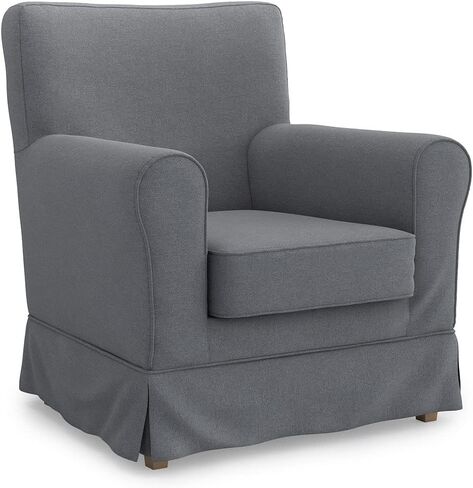 Jennylund Chair Cover Replacement for IKEA Ektorp Jennylund Chair Cover, Jennylund Armchair Cover, Jennylund Slipcover Only(Titanium Grey) in Kuwait