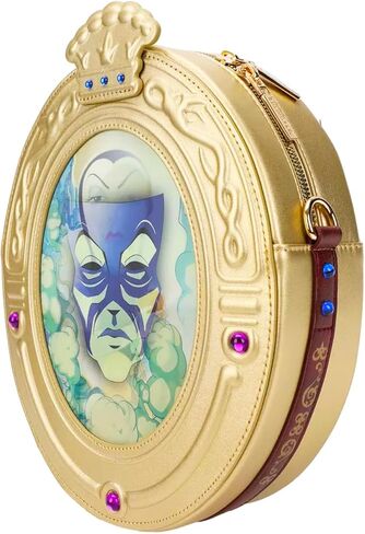 Snow White Purse for Women - Disney Handbag Bundle with Magic Mirror and Evil Queen Crossbody Bag for Teens Plus Water Bottle | Snow White Accessories in Saudi Arabia