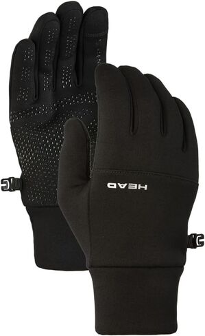 HEAD Men's Sensatec Touchscreen Compatible Running Gloves (Small) in Saudi Arabia
