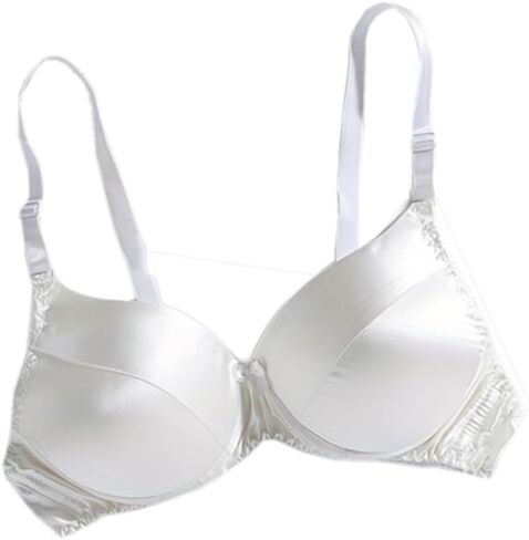 حمالة صدر حريرية بدون سلك مثلث حمالة صدر ناعمة ورقيقة على الوجهين حمالة صدر من الحرير الخالص من الساتان التوت الحرير ملابس علوية in Kuwait