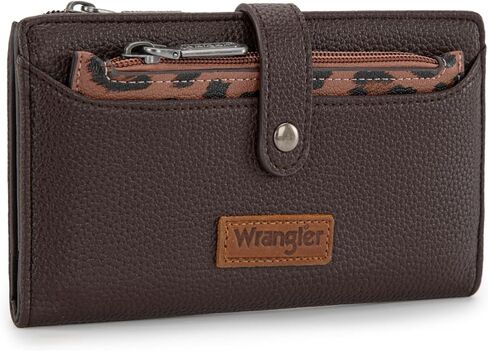Wrangler Laptop Bag and Leopard Print Wallet Set for Women in Saudi Arabia