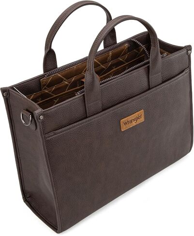 Wrangler Laptop Bag and Leopard Print Wallet Set for Women in Saudi Arabia